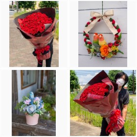 �v���|�[�Y�̒�ԁH�o��108�{�̉ԑ��A���̂ق��t�����[�A�����W�����g�ʐ^�M�������[