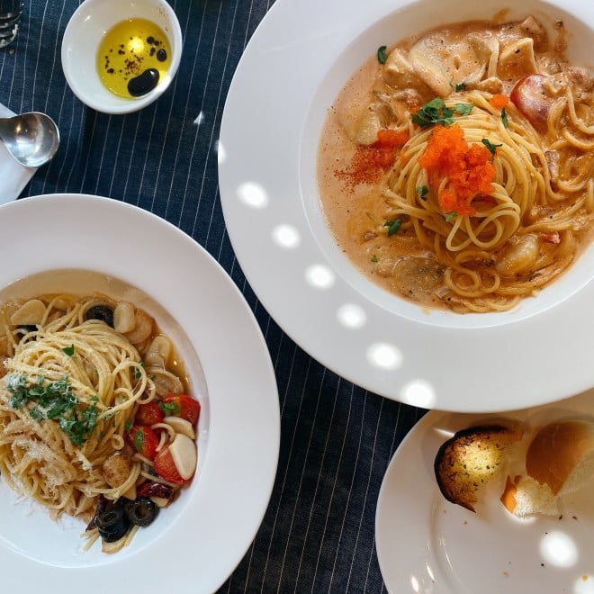 ���X�̐l�C���j���[�u���[ �V�������v �p�X�^�v�Ɓu�A�[���I�I�[���I�v