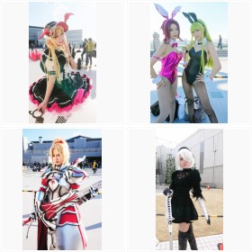 【コミケ99】大胆ボディ、美麗なコスプレイヤー