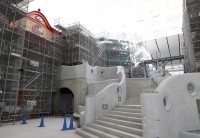 建設途中の「ジブリの大倉庫」（C）2022 Studio Ghibli