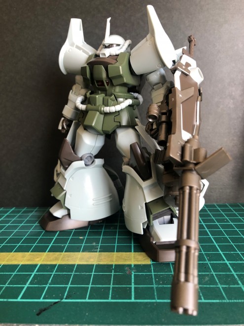グフ ガトリング シールド 装備 モビルスーツアンサンブル EX 11 改修 グフ ガトリング シールド 装備 モビルスーツアンサンブル EX 11