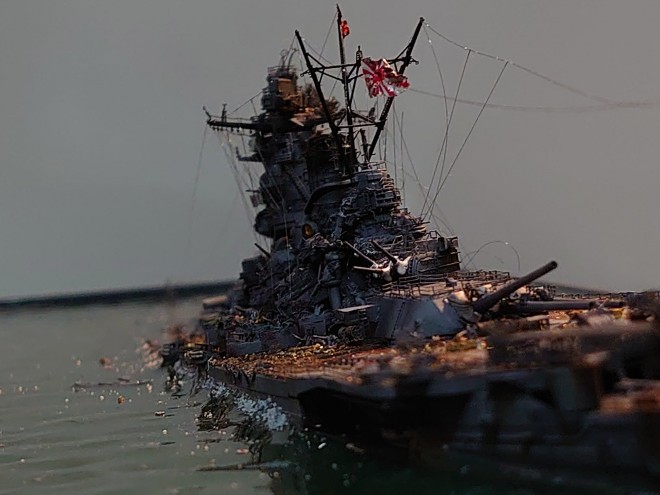 戦艦大和の壁掛け 戦艦大和の壁掛け