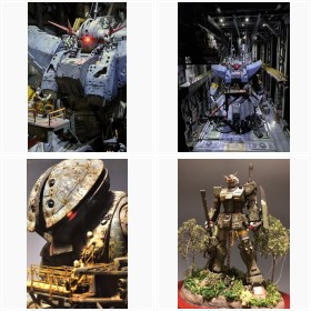 『ア・バオア・クー』ほか ヨッシー氏作品コレクション