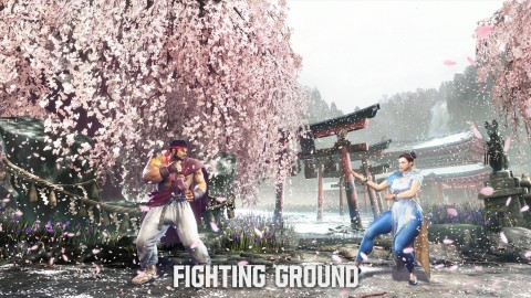 �w�X�g���[�g�t�@�C�^�[6�x��� �t�@�C�e�B���O�O���E���h �iC�jCAPCOM CO., LTD. ALL RIGHTS RESERVED.