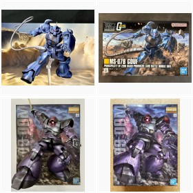 『箱絵グフ』『箱絵ドム』ほか 前多ミライ氏作品コレクション