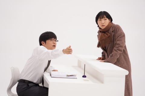 バカリズム本人も「受付役」として出演している『ブラッシュアップライフ』 画像提供：日本テレビ