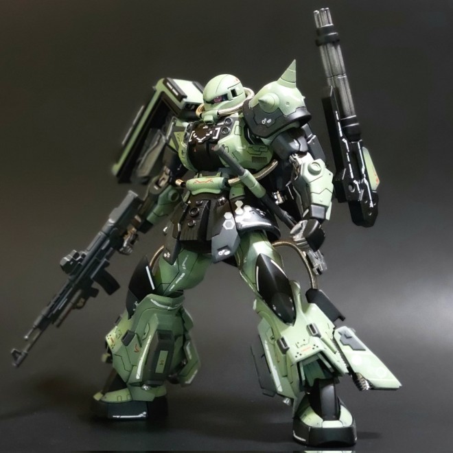 ジオン水泳部”にザクが入部？ 水陸両用カスタムを施したモデラーの意図