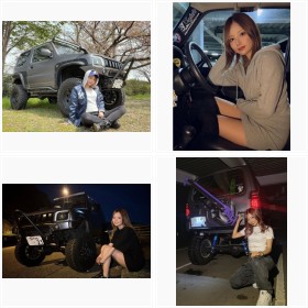 ���Ԃ́u�W���j�[JB23�v��ERIKA����