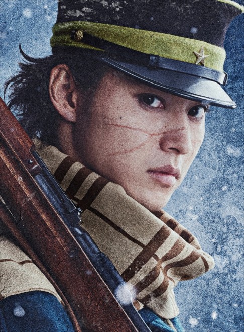 杉元佐一(すぎもと・さいち)役:山崎賢人 (C)024映画「ゴールデンカムイ」製作委員会