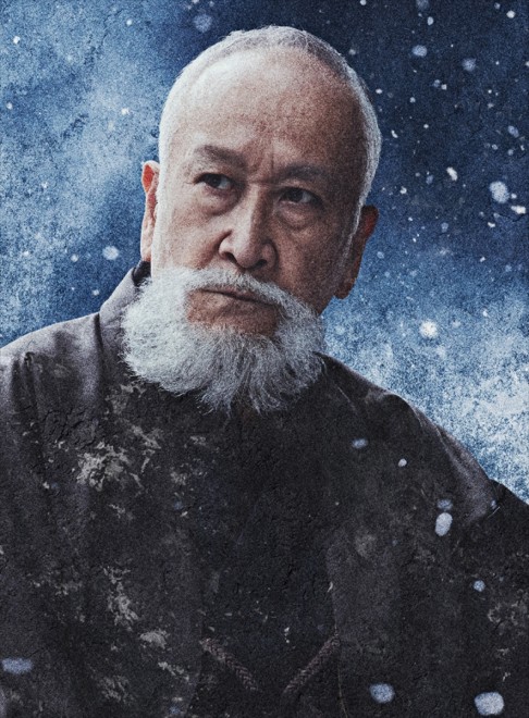 永倉新八(ながくら・しんぱち)役:木場勝己 (C)024映画「ゴールデンカムイ」製作委員会