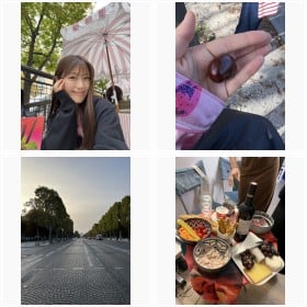 渋谷凪咲、パリでの撮影ショット【オリコン ライターズ】