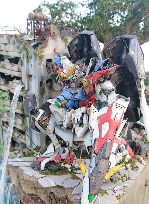 ジオラマ　ガンダム 機動戦士Zガンダム』40周年記念！ガンプラHGシリーズ専用ジオラマ