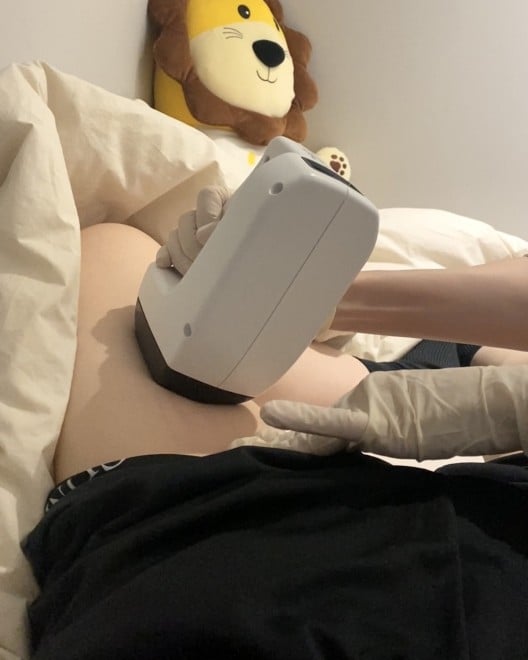 �w�{�f�B�C�����[�h�x�{�p���̗l�q �B�e�F��ݐ^�R