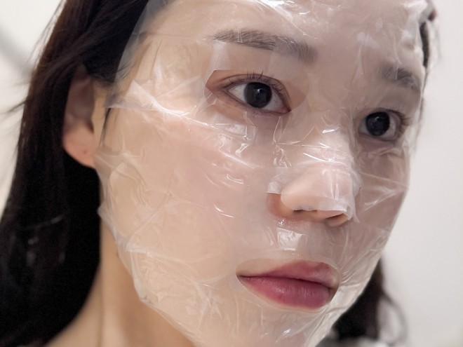 ���b�s���O�X�`�[���}�X�N �B�e�F��ݐ^�R