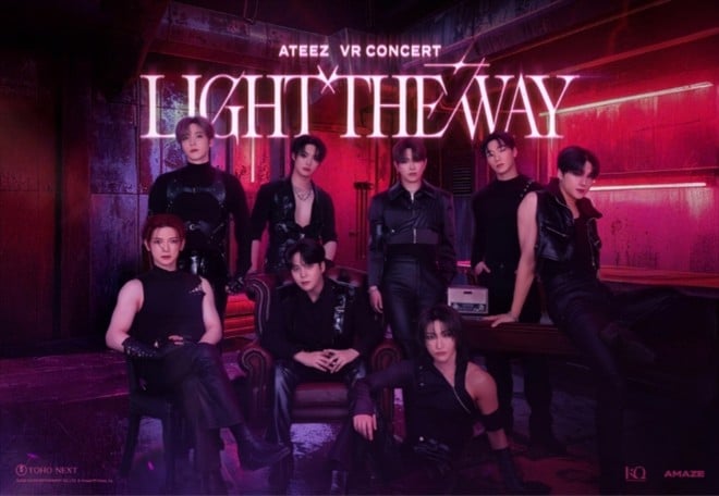 �wATEEZ VR CONCERT : LIGHT THE WAY�x2025�N12��5�����J�iC�j2025 KQ ENTERTAINMENT CO.,LTD. & AmazeVR Korea, Inc.