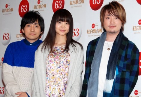 �������̂�����́A���̔N�́w��63��NHK�g���̍���x�ɂ��o��(�����琅��ǎ��A�g�����b�A�R���䑸) �@(C)ORICON DD inc.