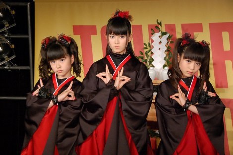 BABYMETAL(������)YUIMETAL�ASU-METAL�AMOAMETAL�@(C)ORICON NewS inc.