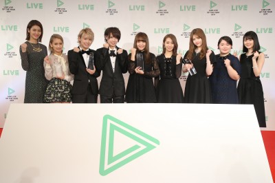 『LINE LIVE OF THE YEAR 2017』の授賞式が12月21日