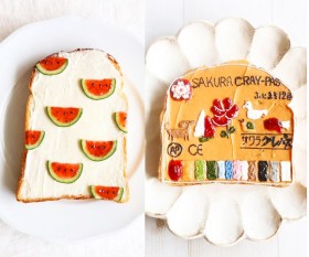 �X�C�J���ɂ܂����̖͎ʂ��c���킢������g�[�X�g�A�[�g��SNS�Řb��u��y�������́v