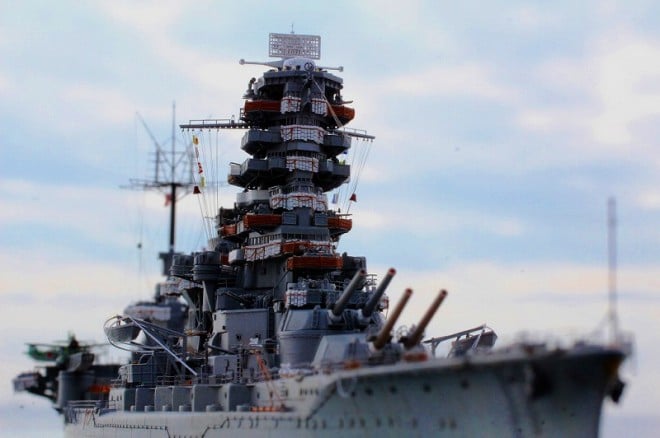 1 700 スケールモデル これがプラモ 旧日本海軍航空戦艦 伊勢 を超絶技巧で再現 目指すは 創造の限界突破 Oricon News