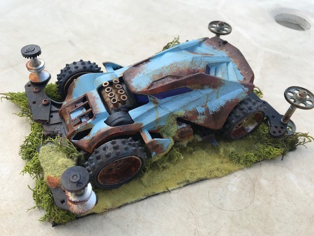 ミニ四駆 ラップ塗装 レイザーバック 走行少ない タミヤ ミニ四