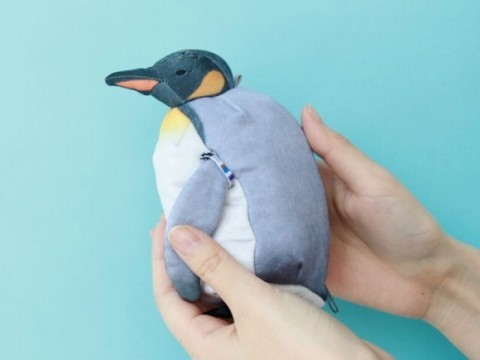 海遊館とコラボの3変化“ペンギンぬいぐるみ”に反響、卵からヒナも再現