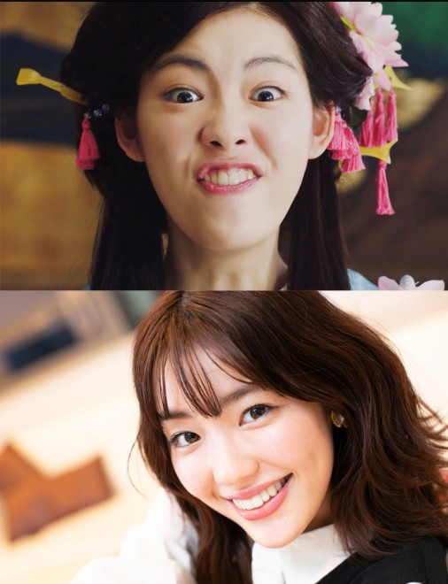 戦国布武 Cmで話題の 変顔姫 正体は歳のモデル系女子 印象に残れて嬉しい Oricon News