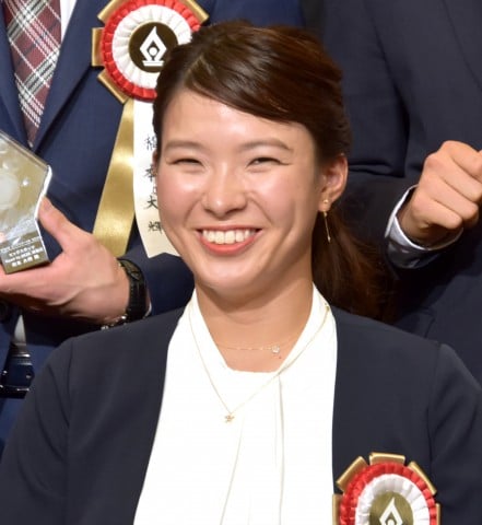 �B��̃A�X���[�g�Ƃ��ă����N�C�������v���S���t�@�[�̏a������q (C)ORICON NewS inc. 