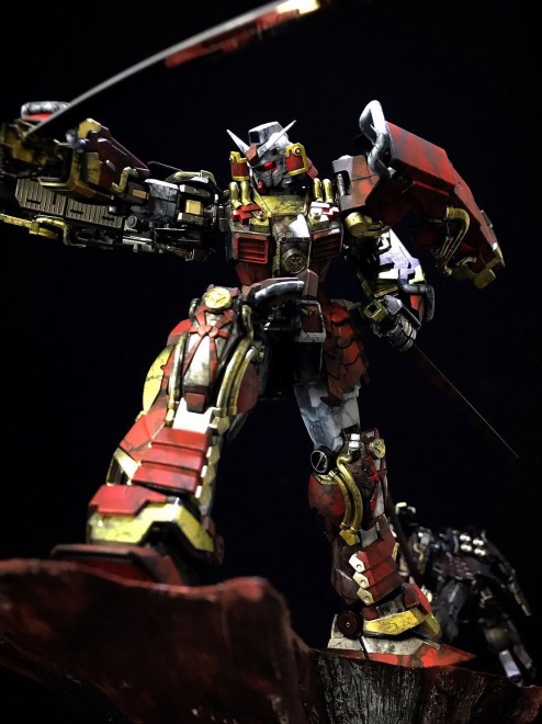 5 侍ガンダム 静寂を切り裂く太刀の調べ SDの世界から飛び出した“侍”武者ガンダムの