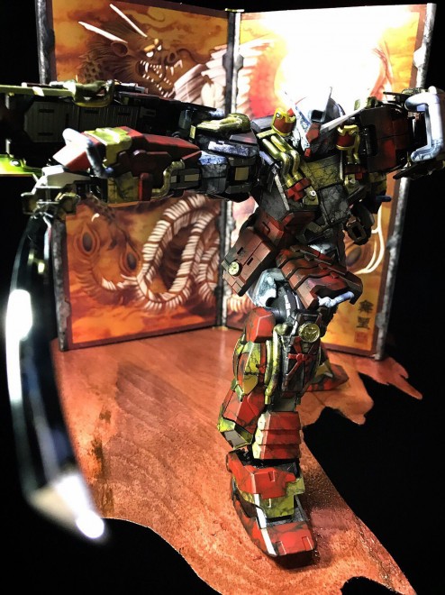 静寂を切り裂く太刀の調べ SDの世界から飛び出した“侍”武者ガンダムの