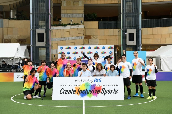 多様な芸能人とアスリートが作る 新しいサッカー 東京大会でみられた 多様性 が変えるスポーツの未来 Oricon News