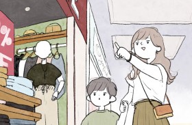 1�N���̑��q�Ƃ̃V���b�s���O�ŕꂪ�S�����������R�Ƃ�