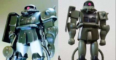 『大河原ザク』に『ドアン専用ザク』…装飾なしで “設定”再現したモデラーたち「ガンダムやガンプラブームは先人たちの努力の賜物」