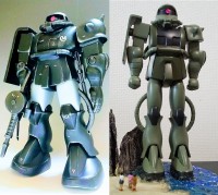 『大河原ザク』に『ドアン専用ザク』…装飾なしで “設定”再現したモデラーたち「ガンダムやガンプラブームは先人たちの努力の賜物」