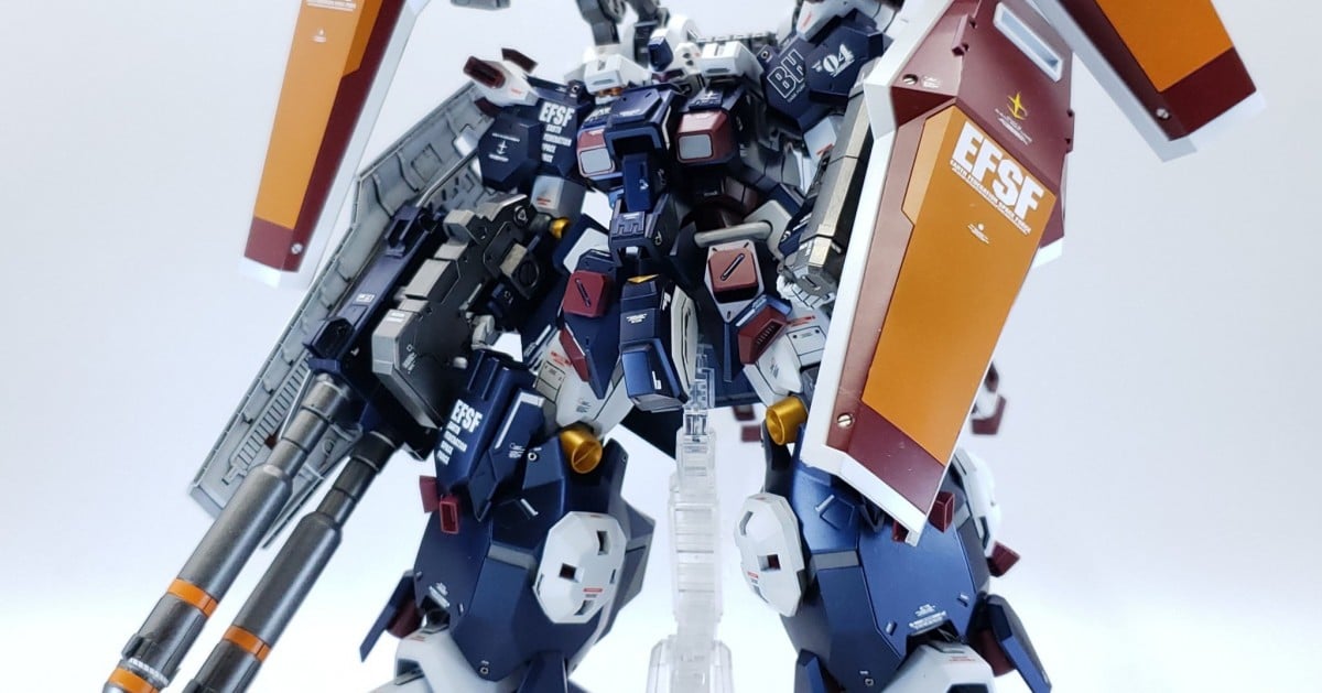 MG 1/100 機動戦士ガンダム ガンダム 腕 手 パーツ ミキシングに 組済み完成品