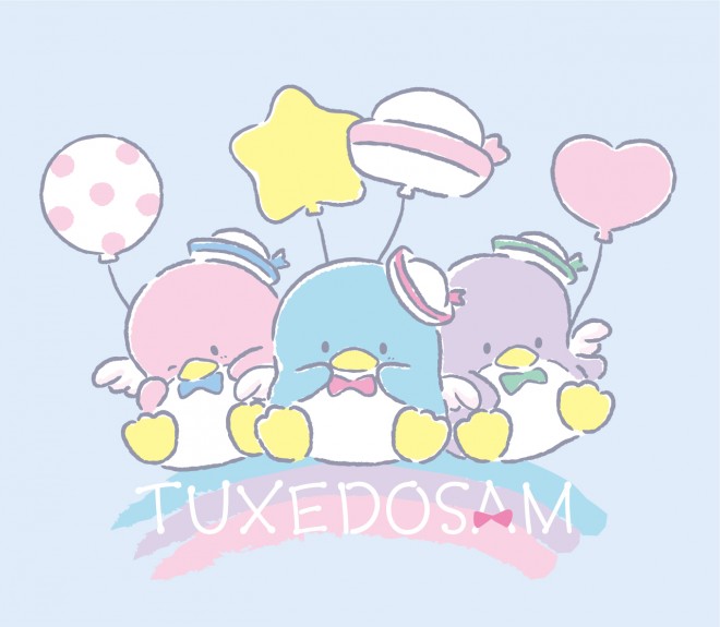 タキシードサム　直筆イラストサイン色紙　サンリオキャラクター大賞　※価格交渉可 タキシードサム 直筆イラストサイン色紙 サンリオキャラクター大賞