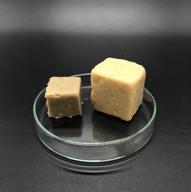 きのこ由来の「代替肉」　写真提供／雪国まいたけ