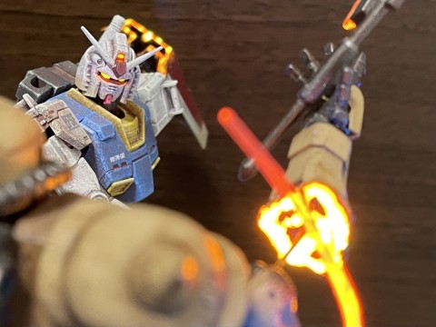 ガンプラにおける究極の“シズル感”「切られたて塗装」の極意「必要なのは、真っ二つにする勇気」