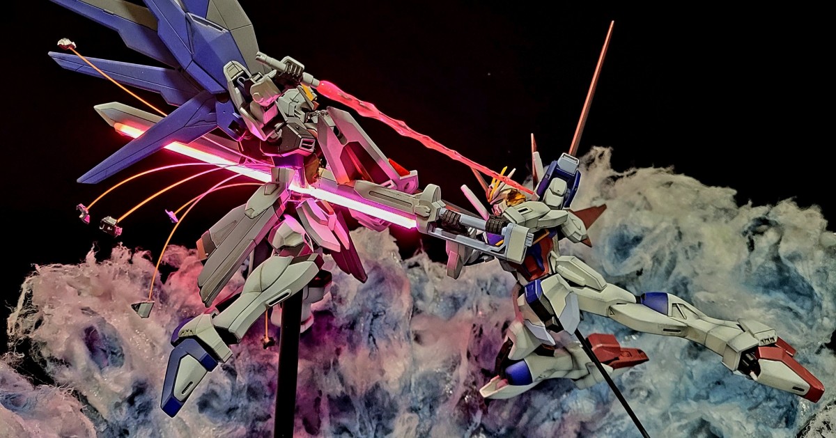 SEED DESTINY』の名話「悪夢」ガンプラ再現にSNS絶賛…『SEED FREEDOM