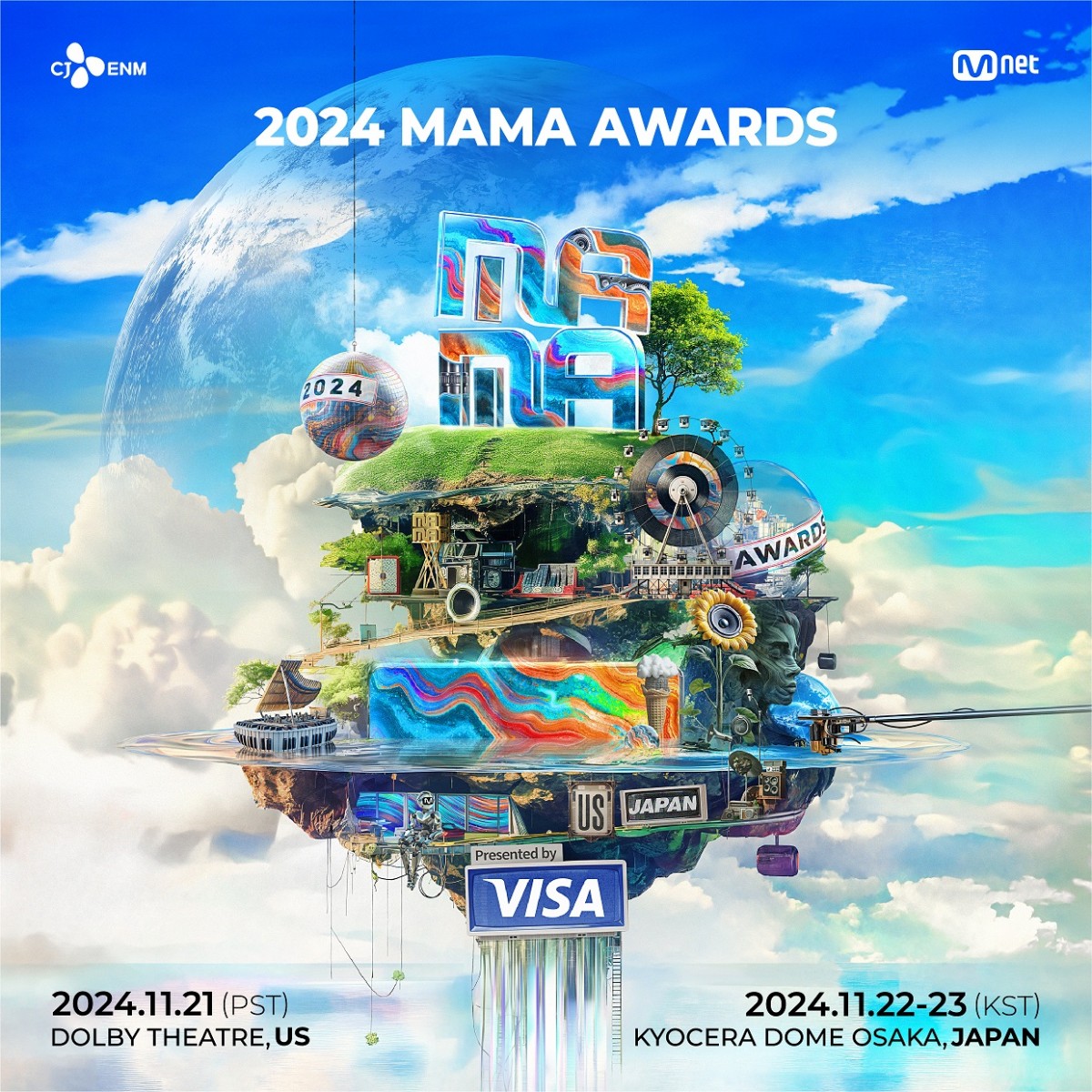 MAMA award ショップ 1日券 11月30日