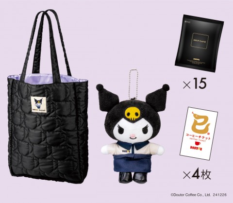 �h�g�[��2025���܁uDOUTOR�~Kuromi�v �N���~ �I���W�i���o�b�O�Z�b�g�x