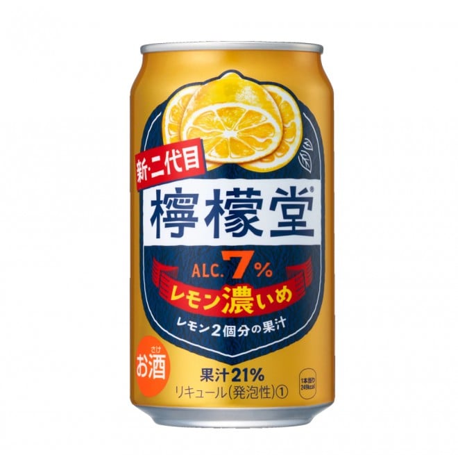 新・二代目檸檬堂】檸檬堂 定番レモン・檸檬堂 レモン濃いめ（コカ