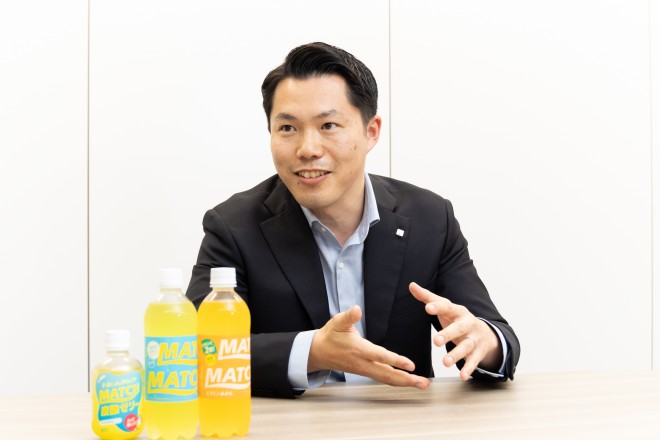 大塚食品・『MATCH』担当プロダクトマネージャー堀内雄大氏（C）oricon ME inc.