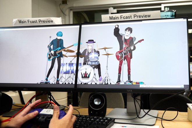 「ZERO Edit Motion capture」を活用し、リアルタイムでキャラクターに投影