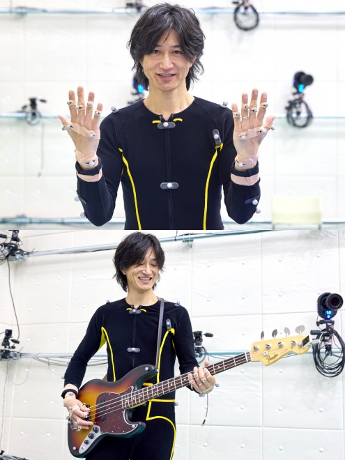 徳永暁人さん(B/WAKAZOでは作編曲を手掛ける。そのほか、B'z「ultra soul」の編曲など多方面で活躍)