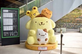 【サンリオ】ポムポムプリンが渋谷MIYASHITA PARKとコラボ、かわいすぎるメニューと装飾を体験