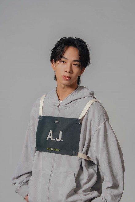 �wTHE LAST PIECE�x�ɎQ������A.J.�@�ʐ^�񋟁FBMSG