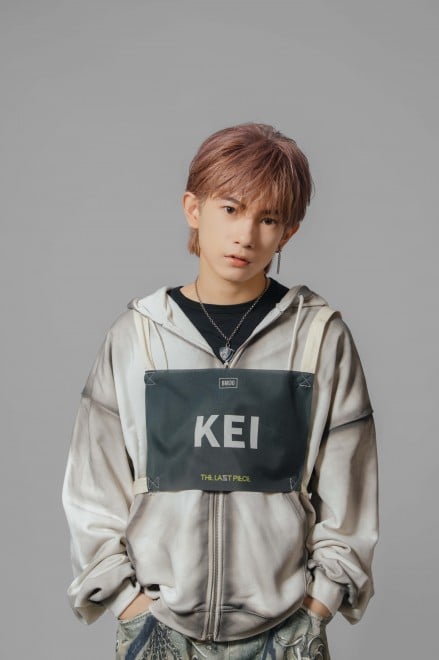 �wTHE LAST PIECE�x�ɎQ������KEI�@�ʐ^�񋟁FBMSG