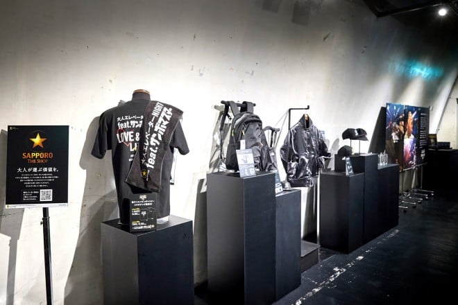 会場で販売された限定グッズ(写真/片山よしお)