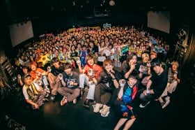 サンボマスター出演『サッポロ生ビール黒ラベル』のイベントでCMソング初披露！　七夕の夜に一夜限りの音楽とビールの極上ライブをレポート！
